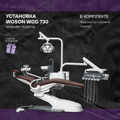 Установка Woson 730 нижняя подача + матрас в подарок