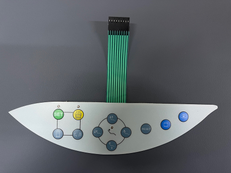 Наклейка панели управления стола врача Safety C1 н.п.