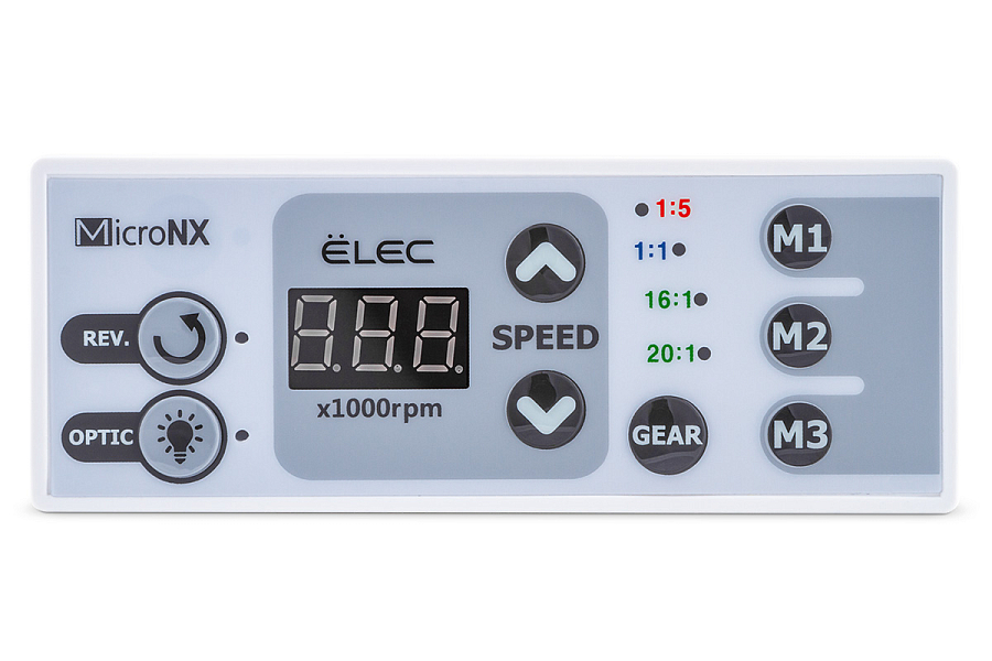 Встраиваемый бесщеточный микромотор с оптикой MicroNX EL-B40S 2 - Фото 8